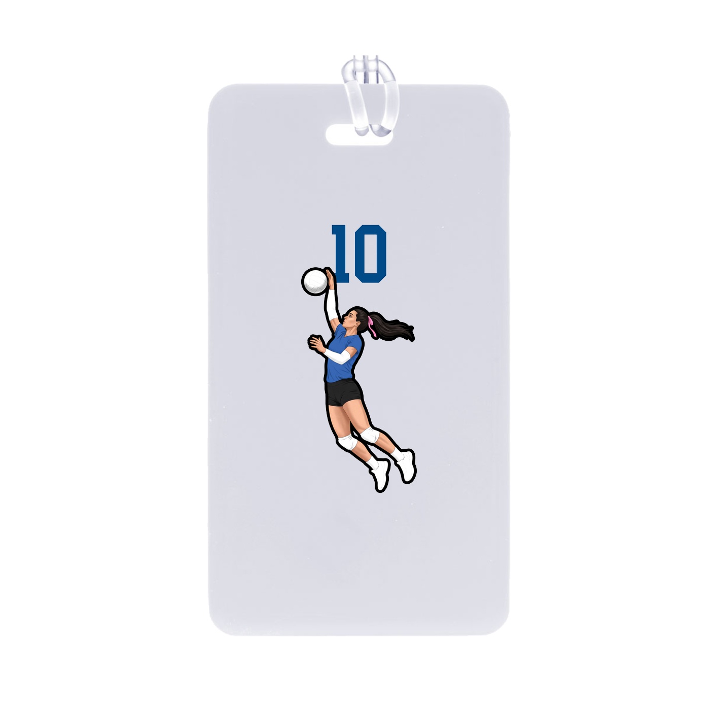 Bag Tag — Number Top in Classic