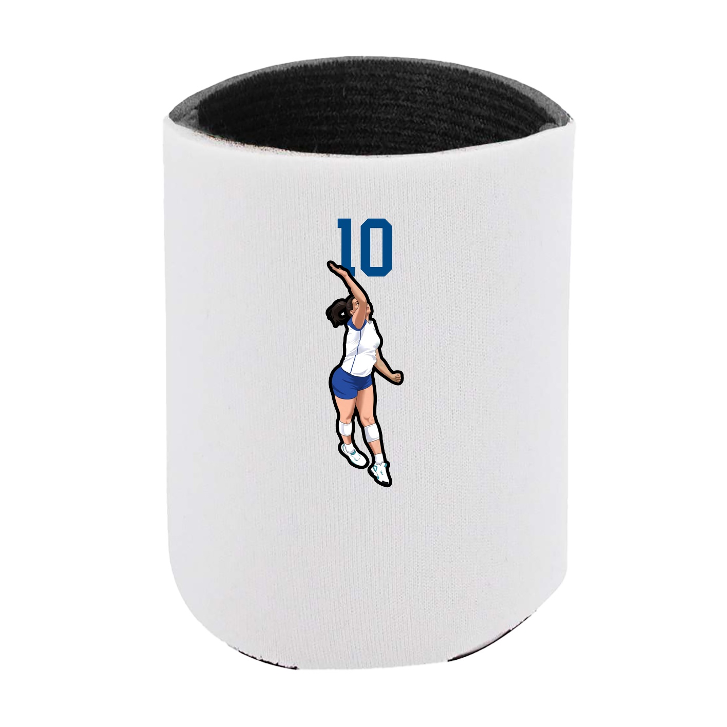 Can Holder — Number Top in White