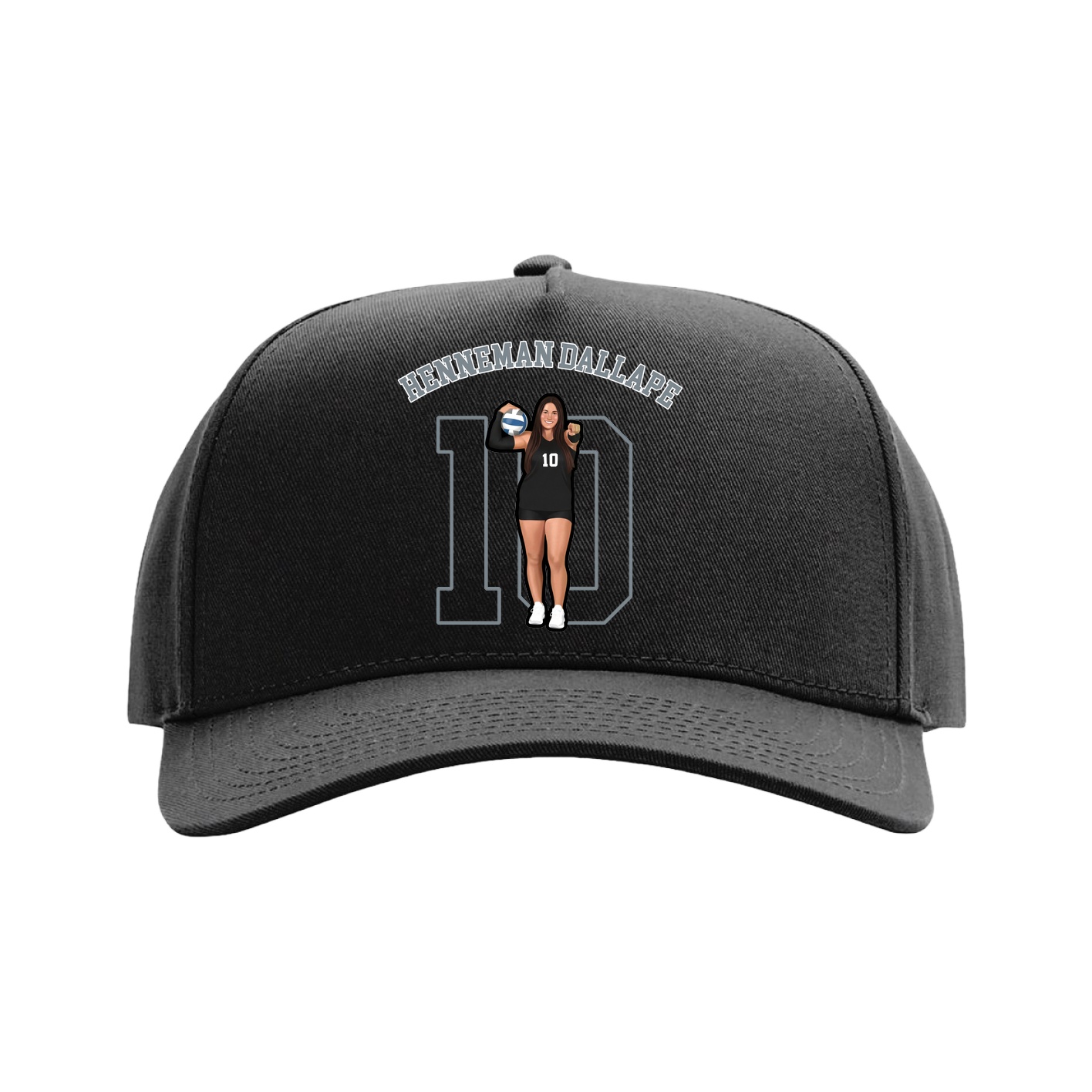 Full Fabric Five-Panel Champ Cap