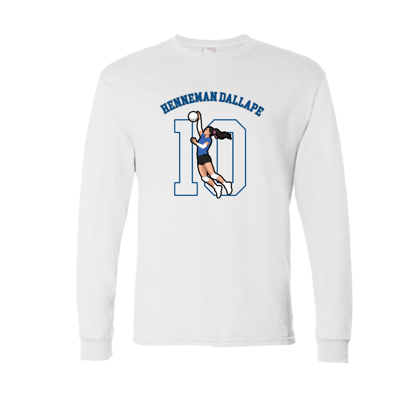 Long Sleeve Tee — Shirsey Arch in White
