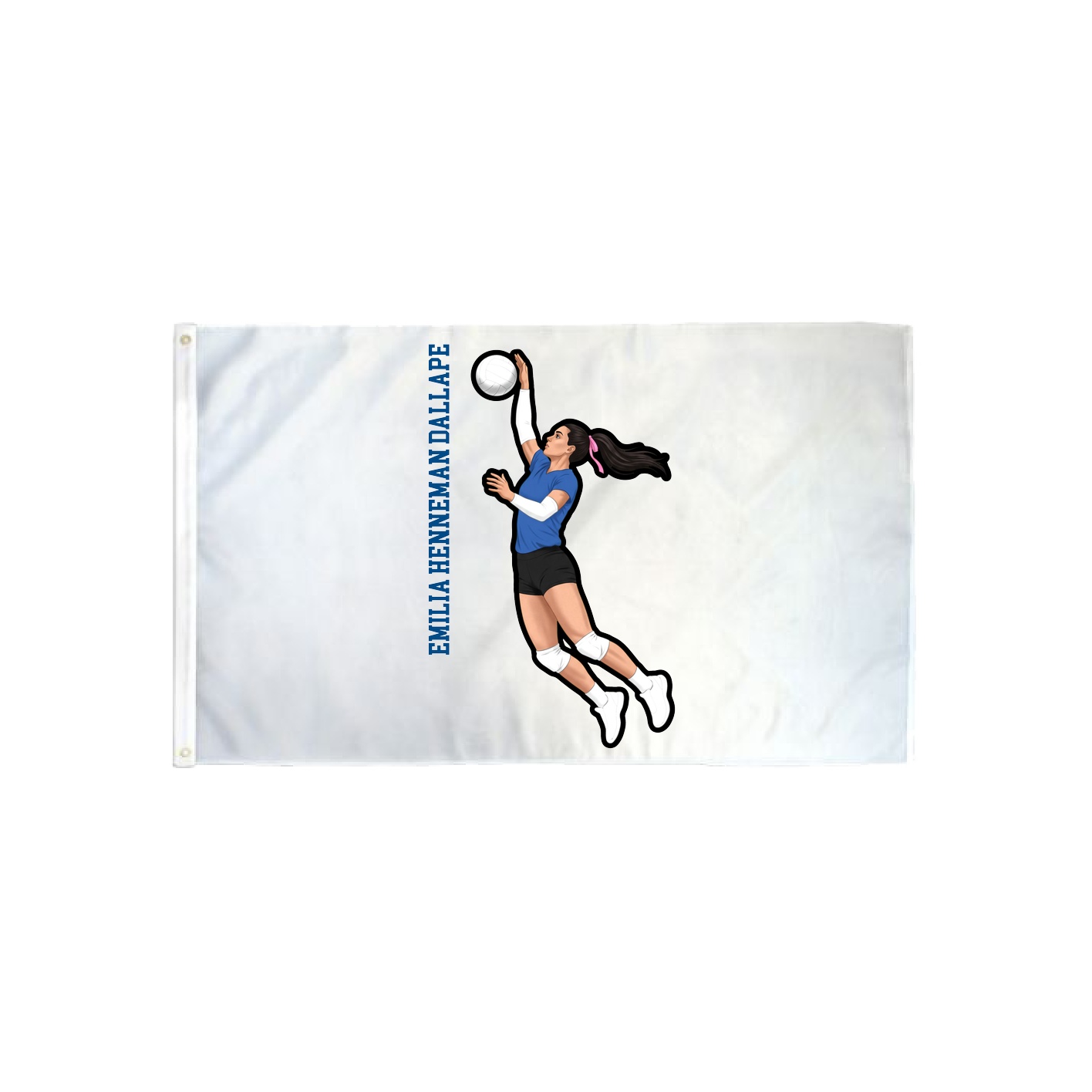 3x5 Flag — Name Vertical in Classic