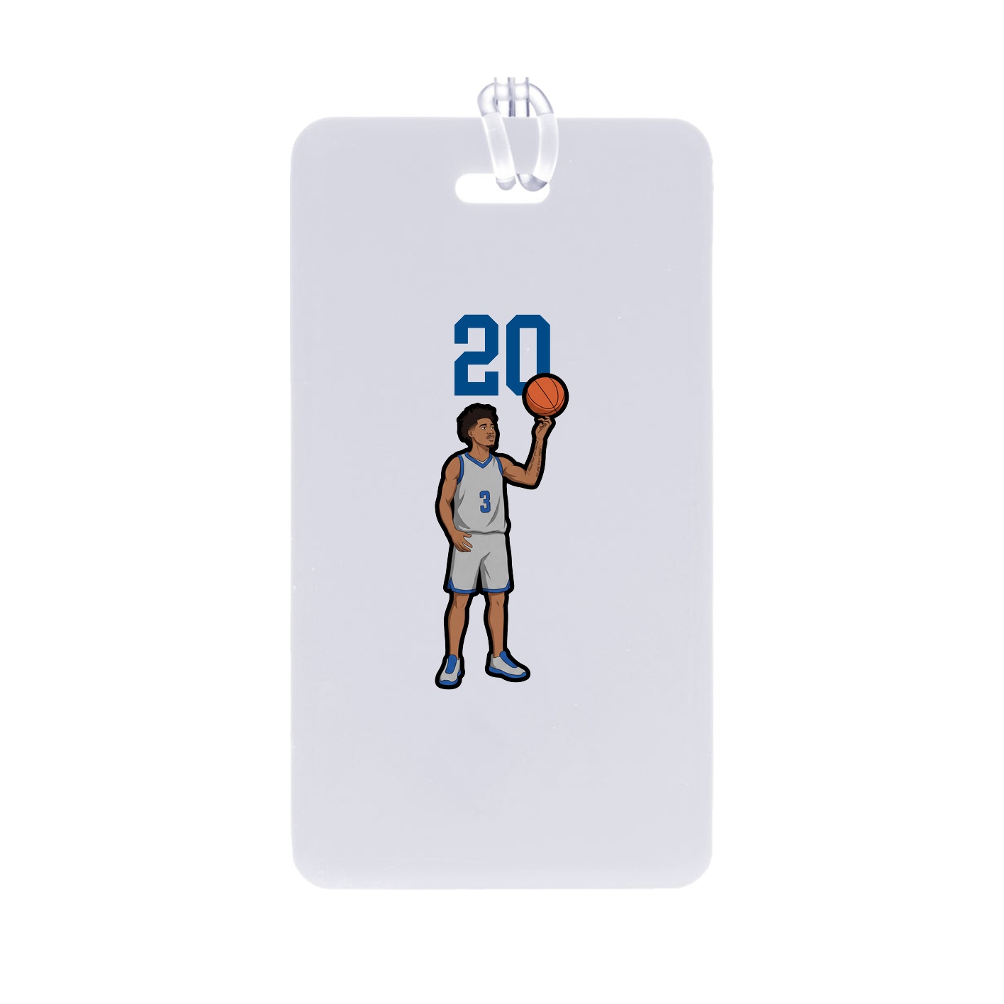 Bag Tag — Number Top in Classic