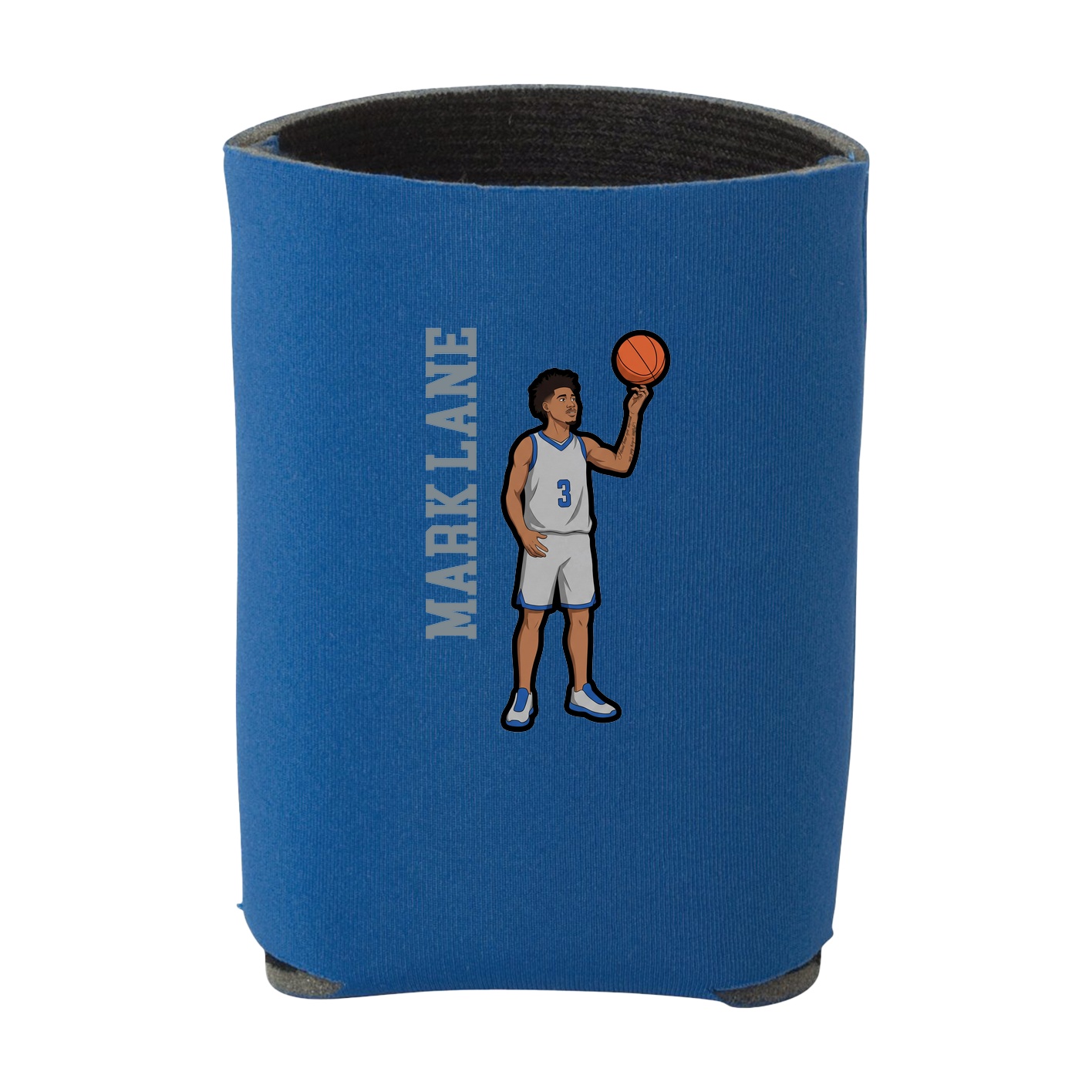 Can Holder — Name Vertical in Royal