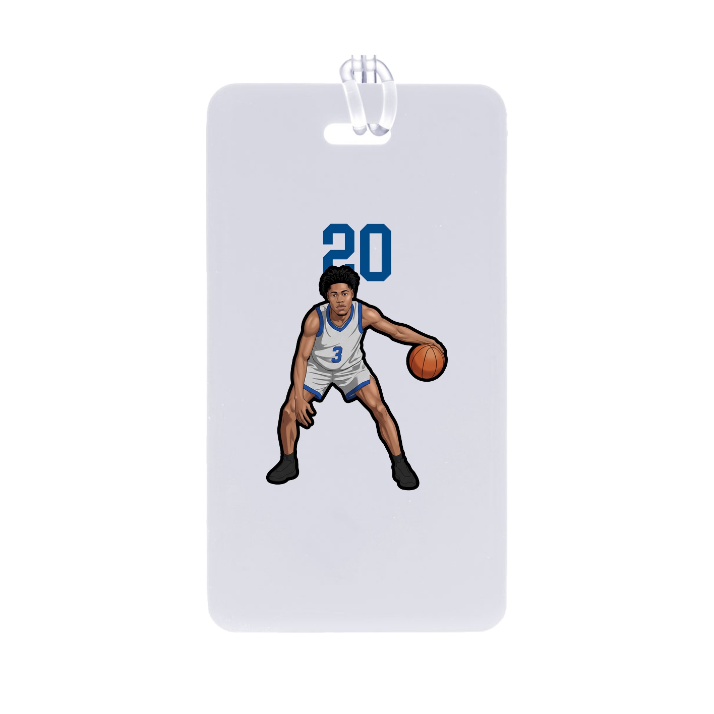 Bag Tag — Number Top in Classic