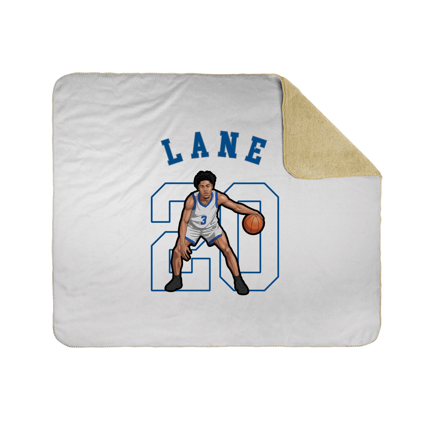 Throw Blanket — Shirsey Arch in White
