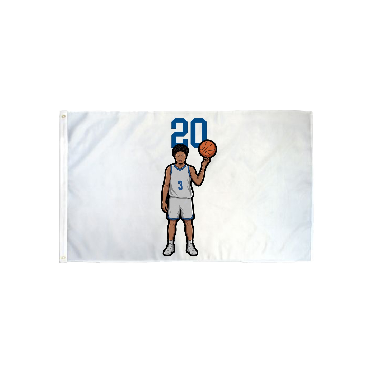 3x5 Flag — Number Top in Classic