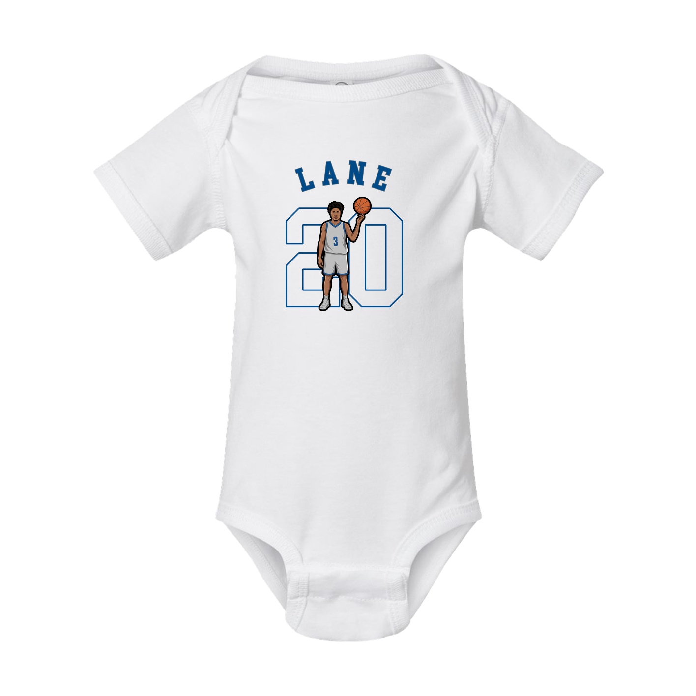 Baby Onesie — Shirsey Arch in White