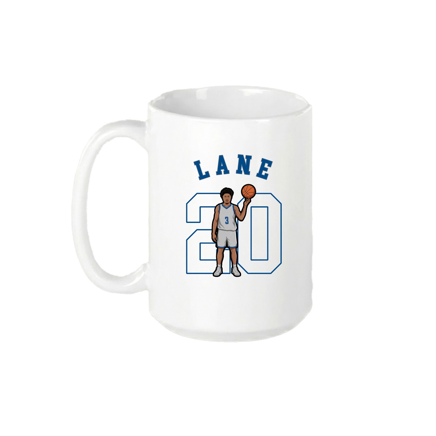 15oz Coffee Mug — Shirsey Arch in White