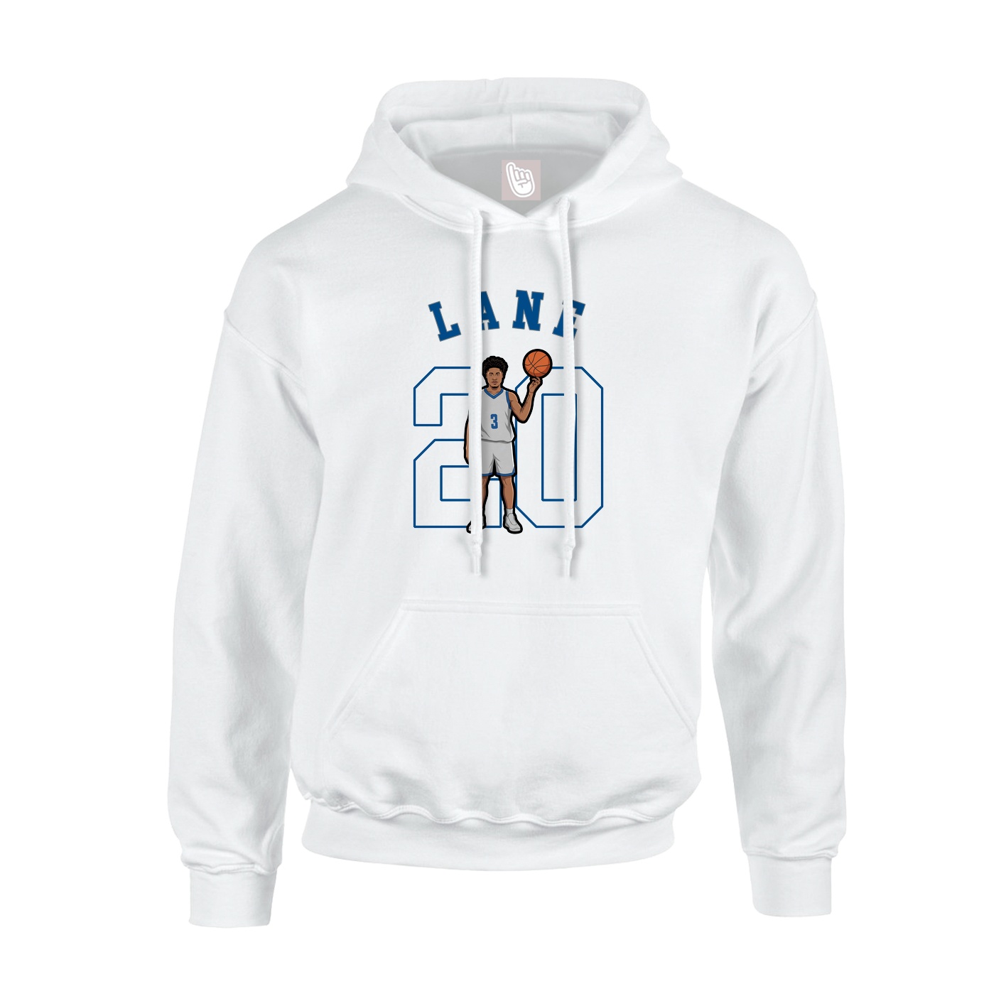 Hoodie — Shirsey Arch in White
