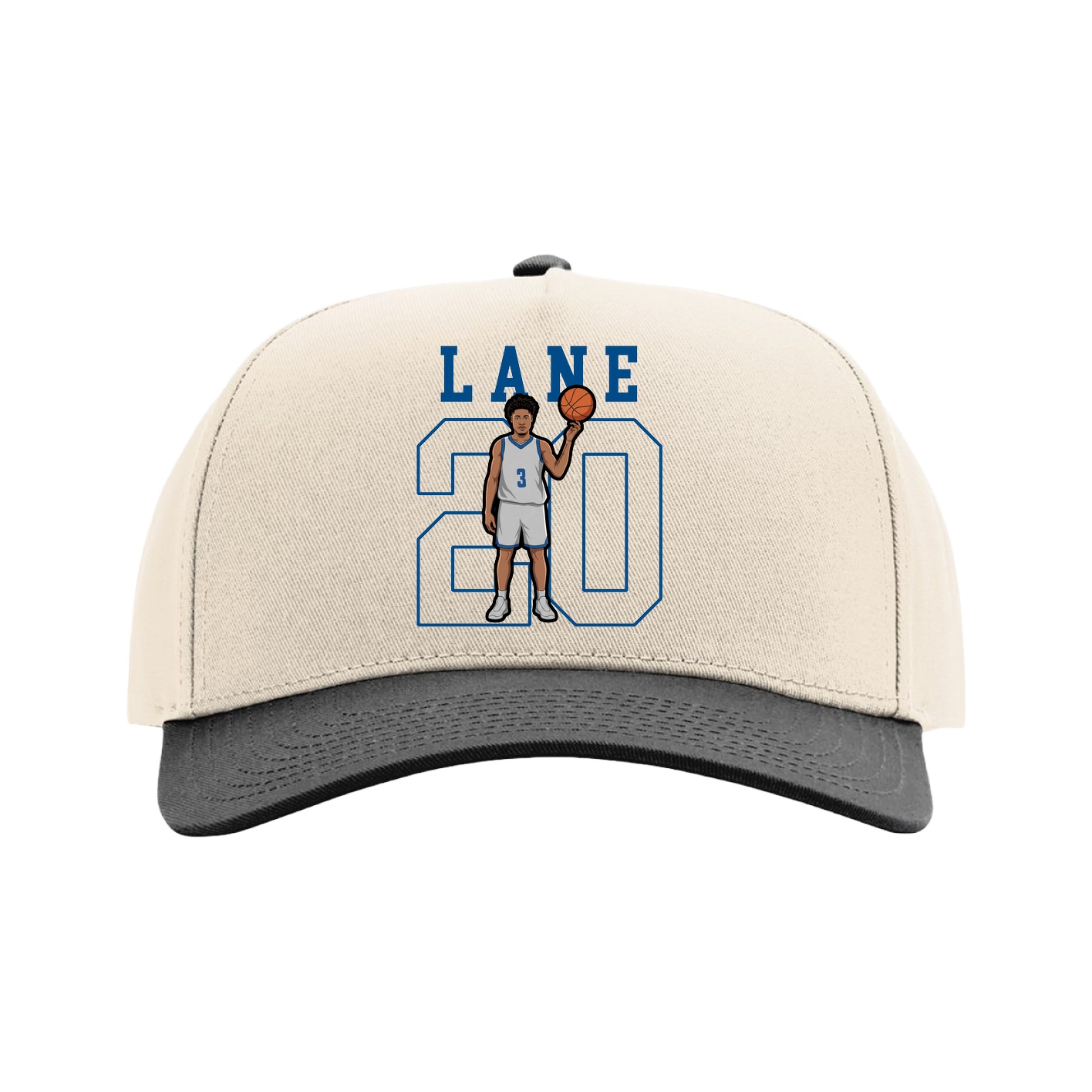 Full Fabric Five-Panel Champ Cap