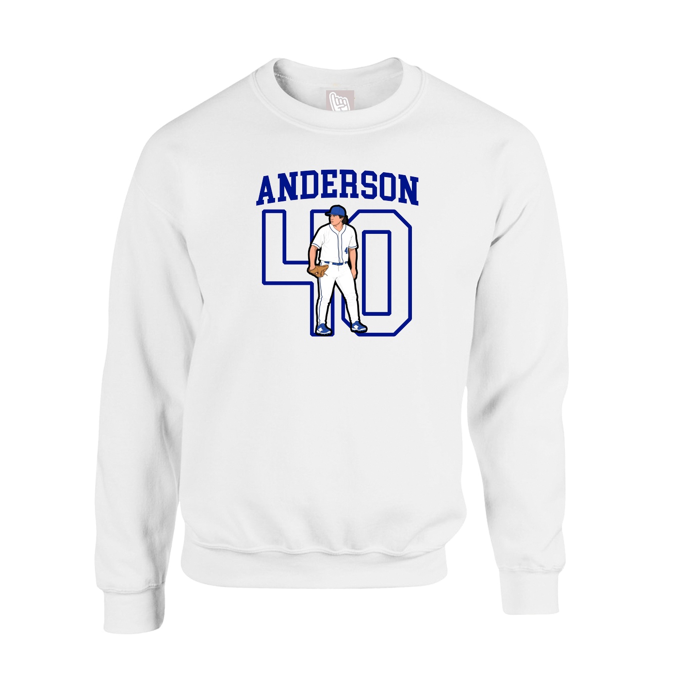Fleece Crew — Shirsey in White