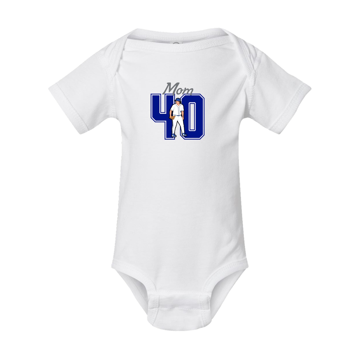 Baby Onesie — Mothers Day Shirsey in White