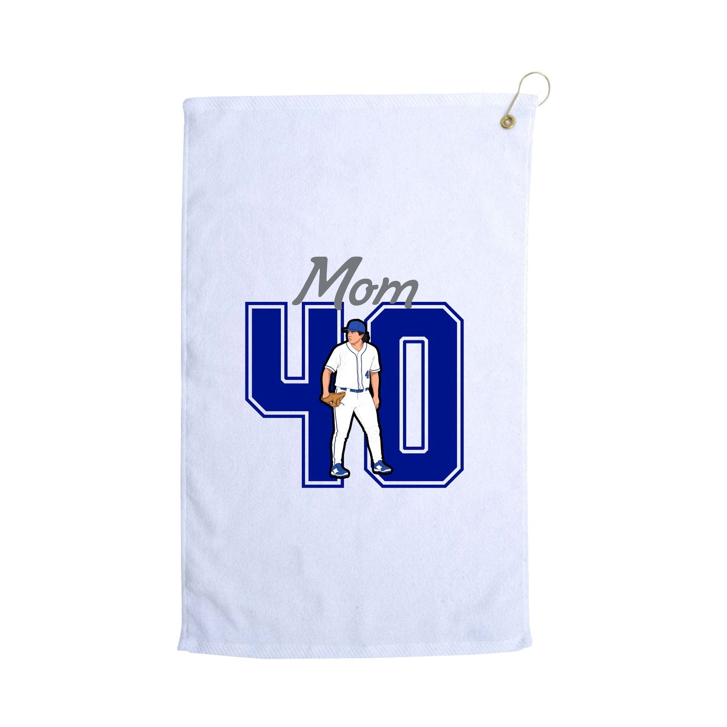 Golf Towel — Mothers Day Shirsey in White
