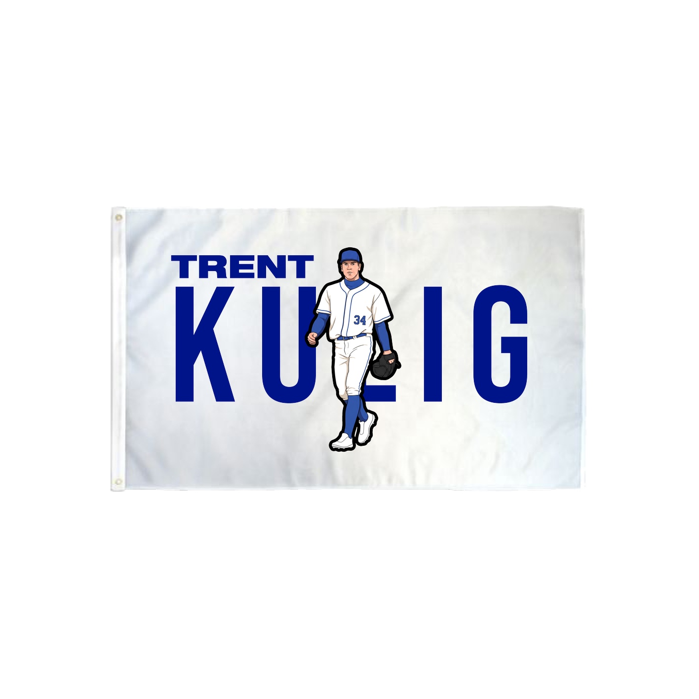 3x5 Flag — Player Name in Classic