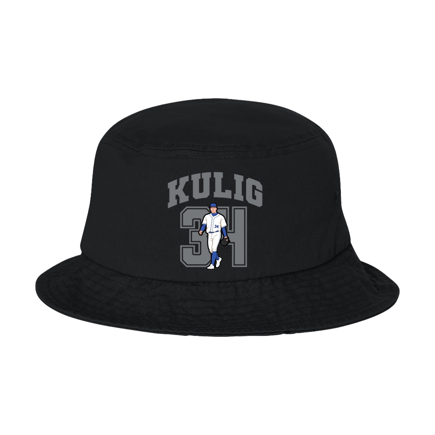 Bucket Cap — Number in Black