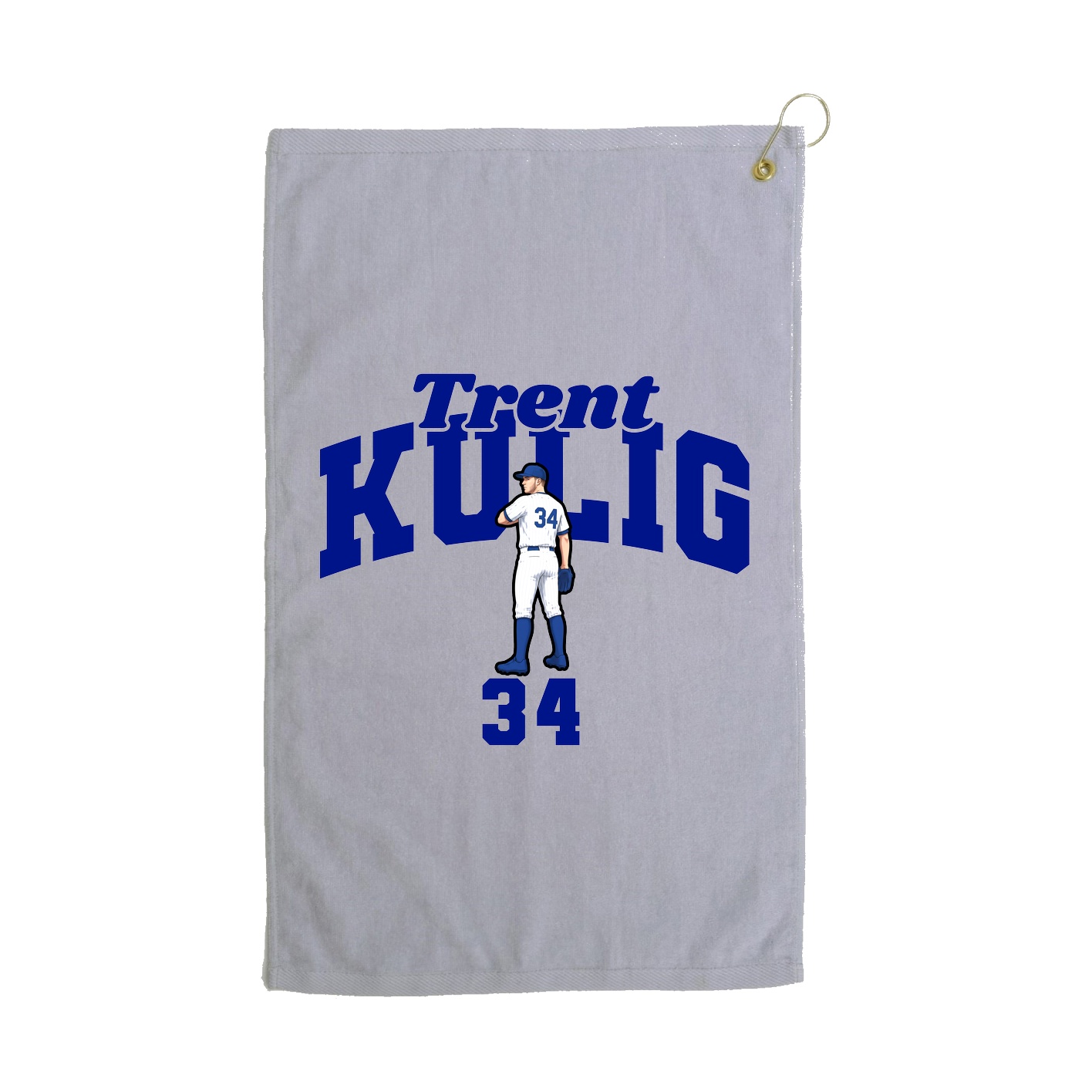 Golf Towel — Signature Arch in Grey