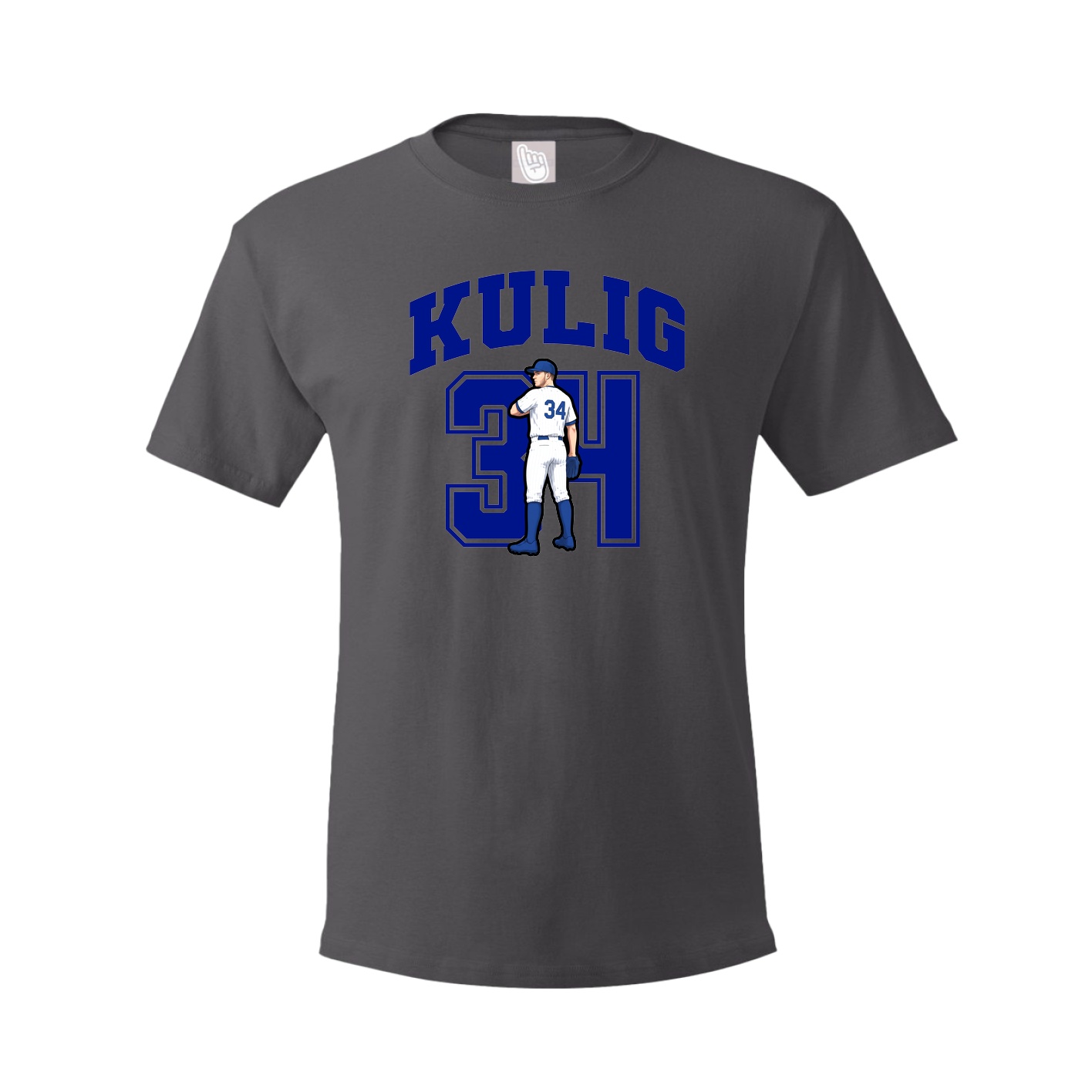 Tee — Number in Grey