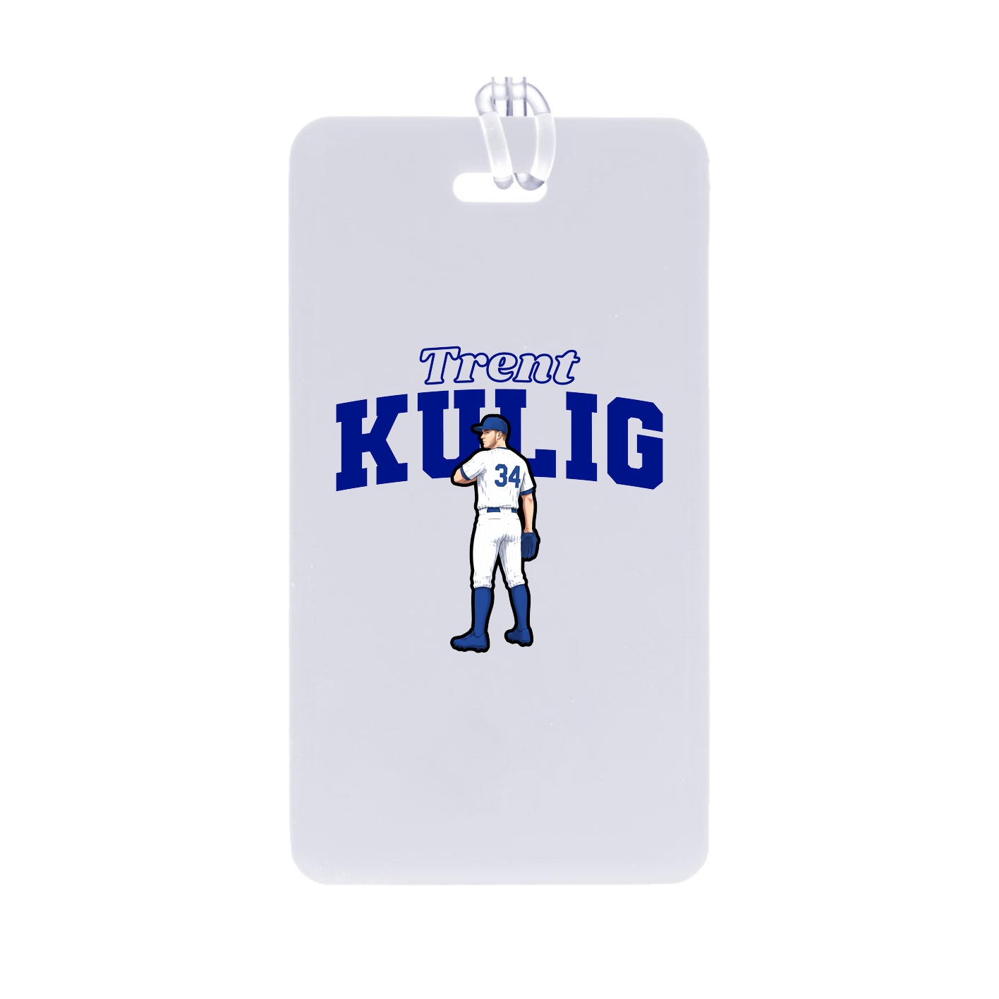 Bag Tag — Name Arch in Classic