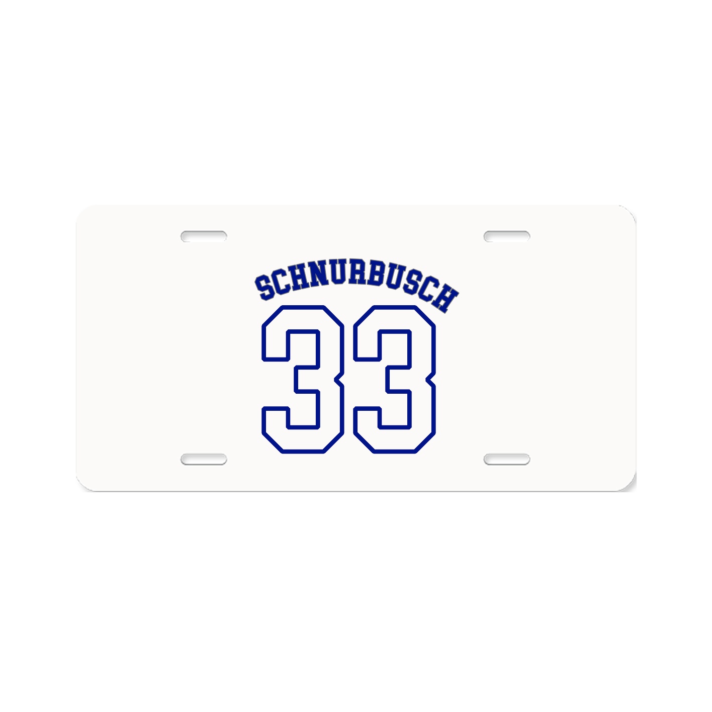 License Plate — Shirsey Arch in Classic