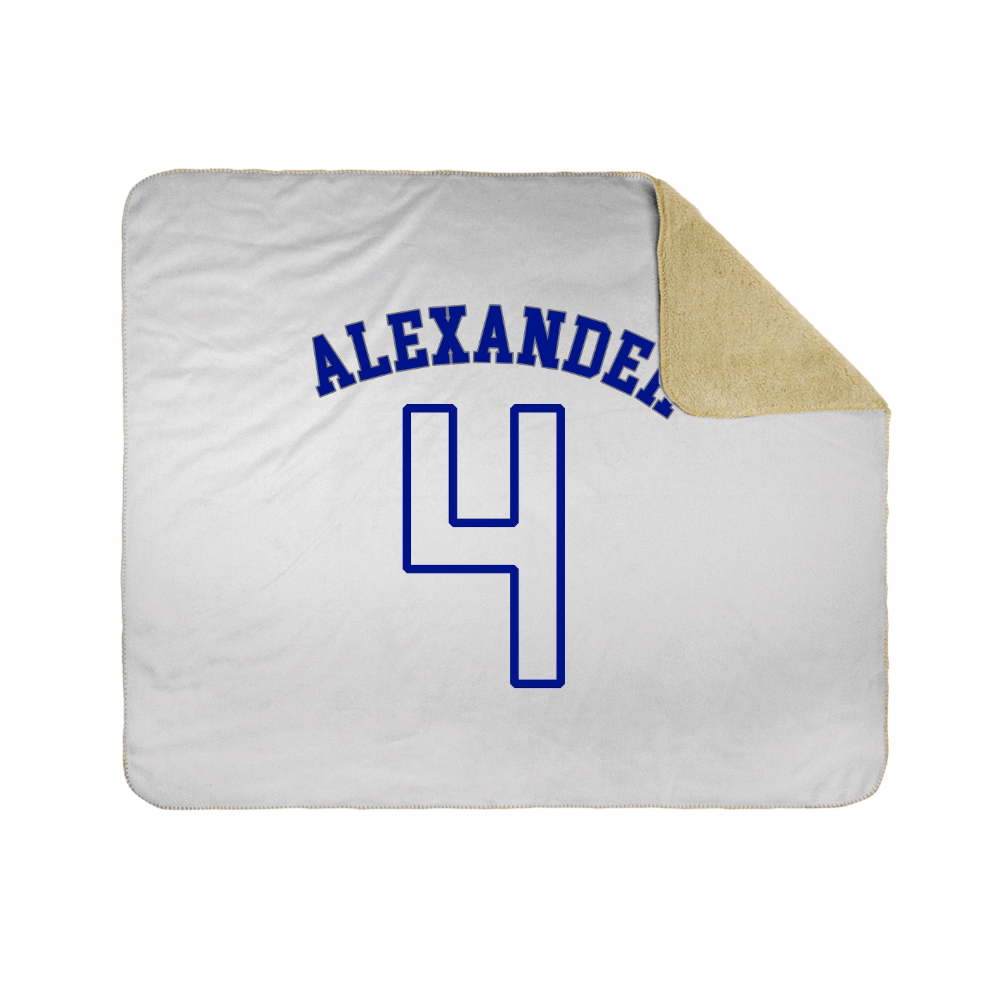 Throw Blanket — Shirsey Arch in White