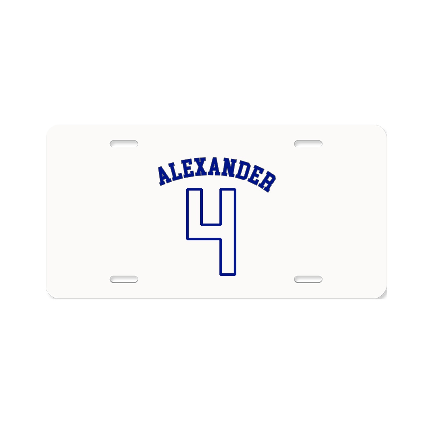 License Plate — Shirsey Arch in Classic