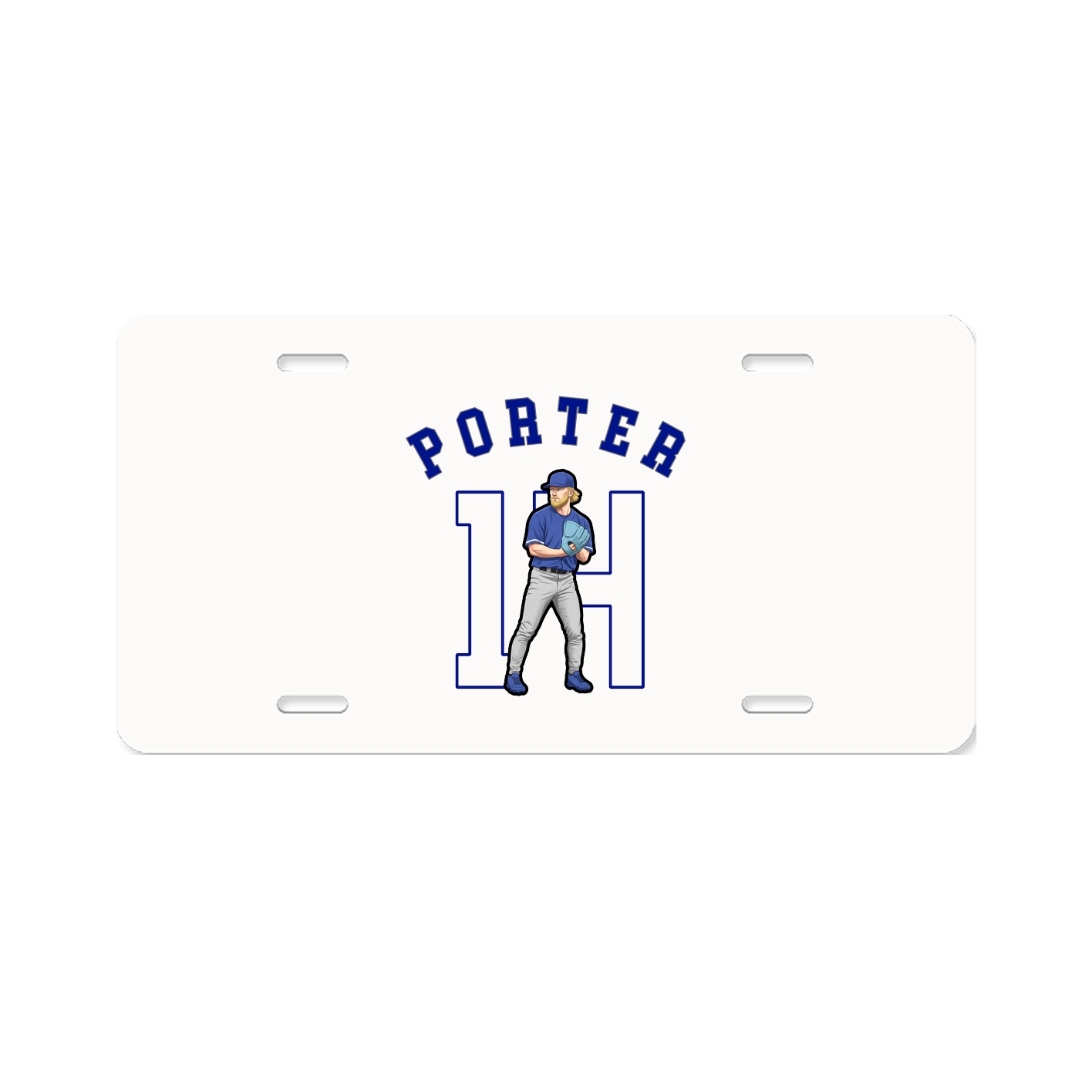 License Plate — Shirsey Arch in Classic