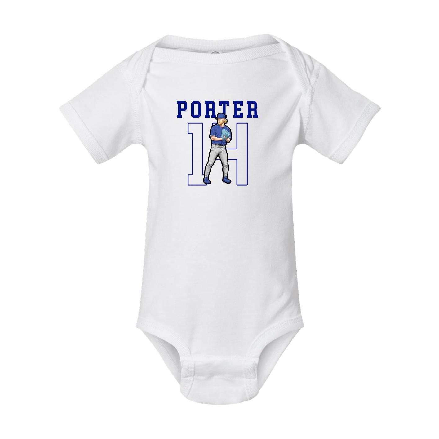 Baby Onesie — Shirsey in White