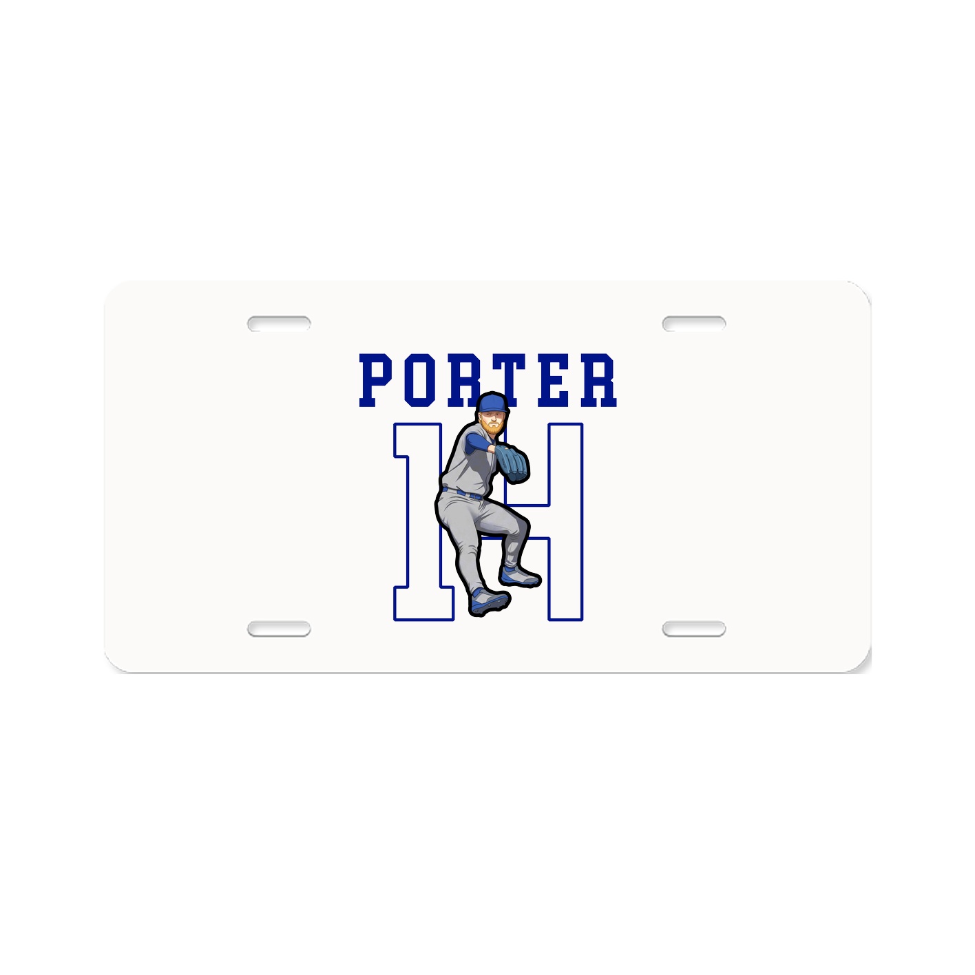 License Plate — Shirsey in Classic