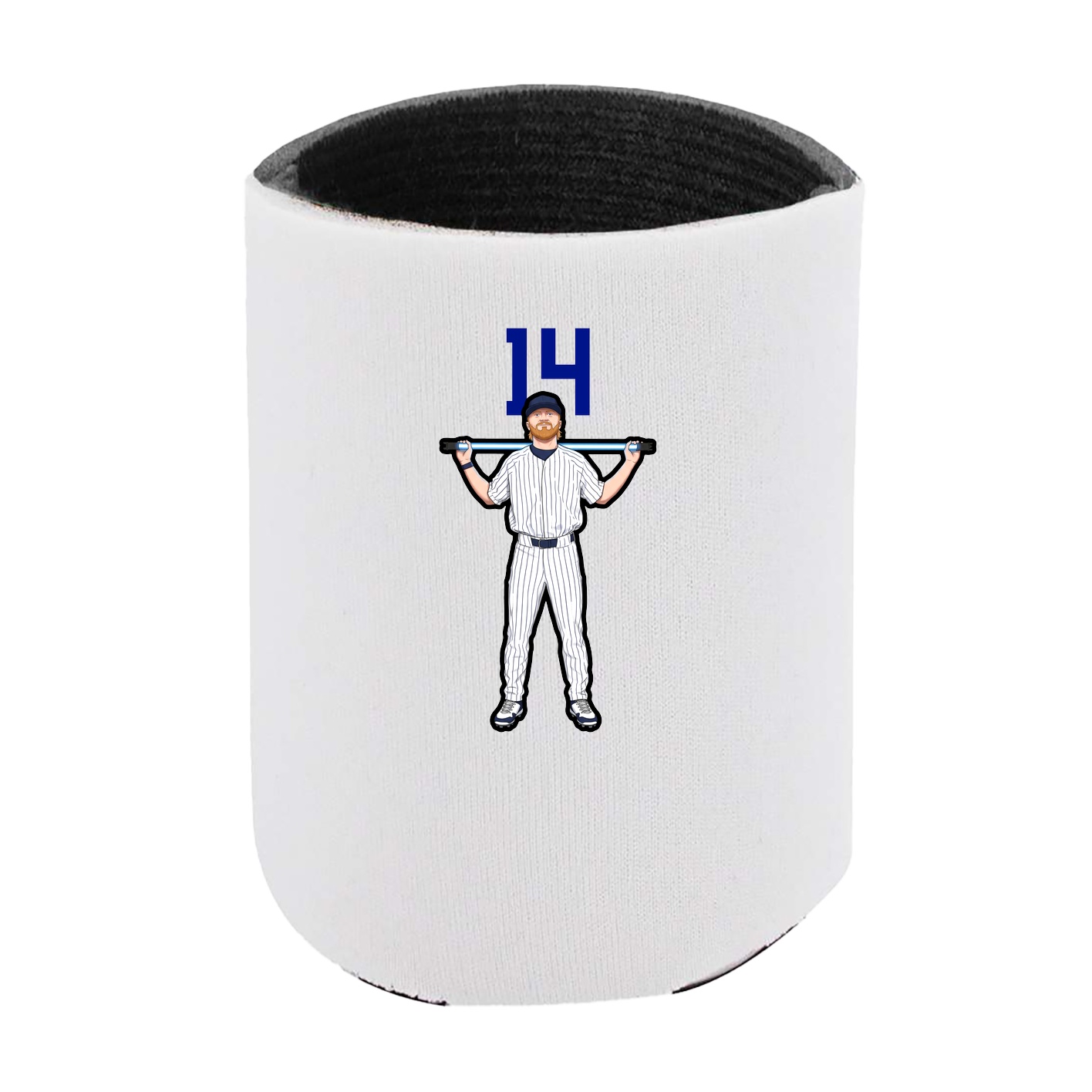 Can Holder — Number Top in White