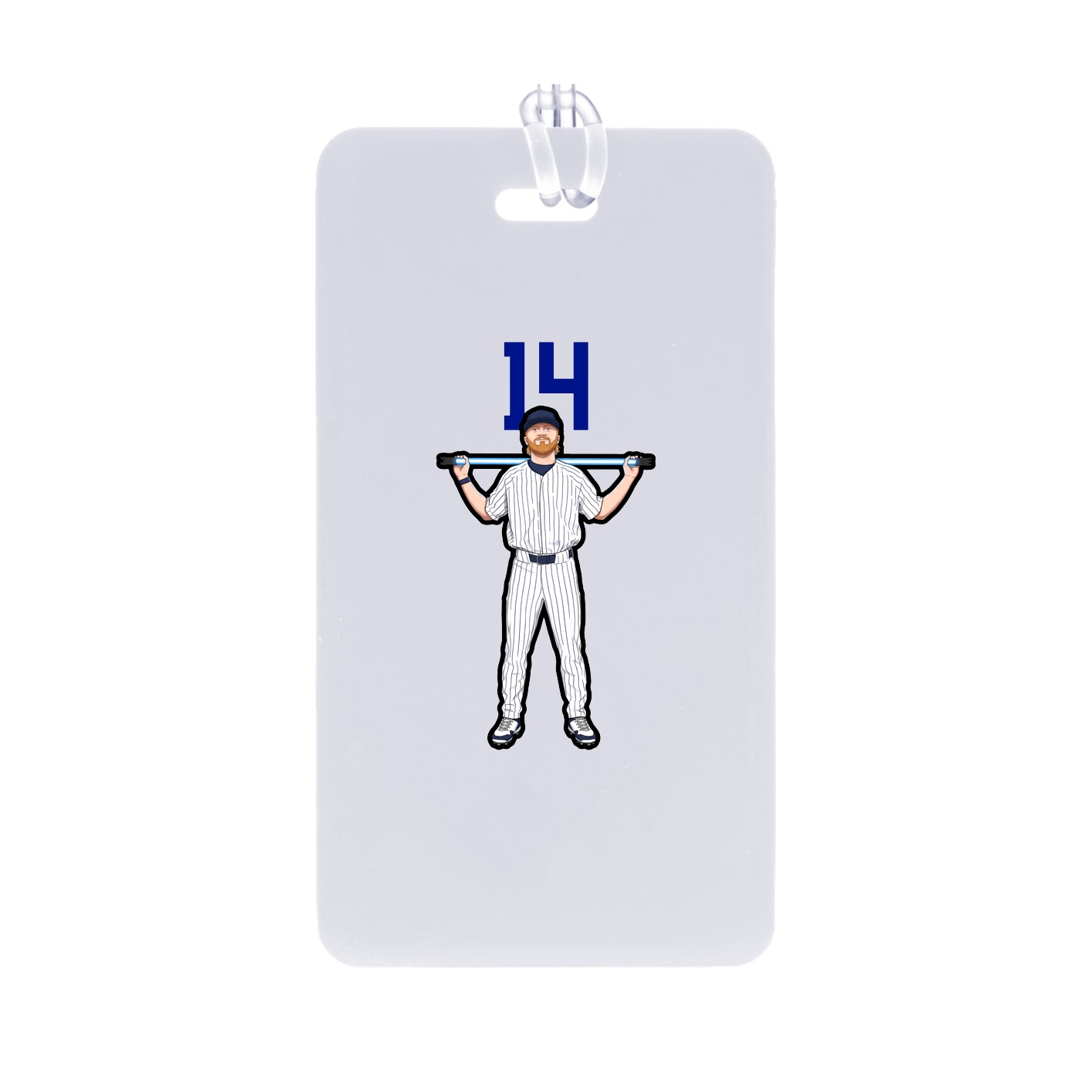 Bag Tag — Number Top in Classic