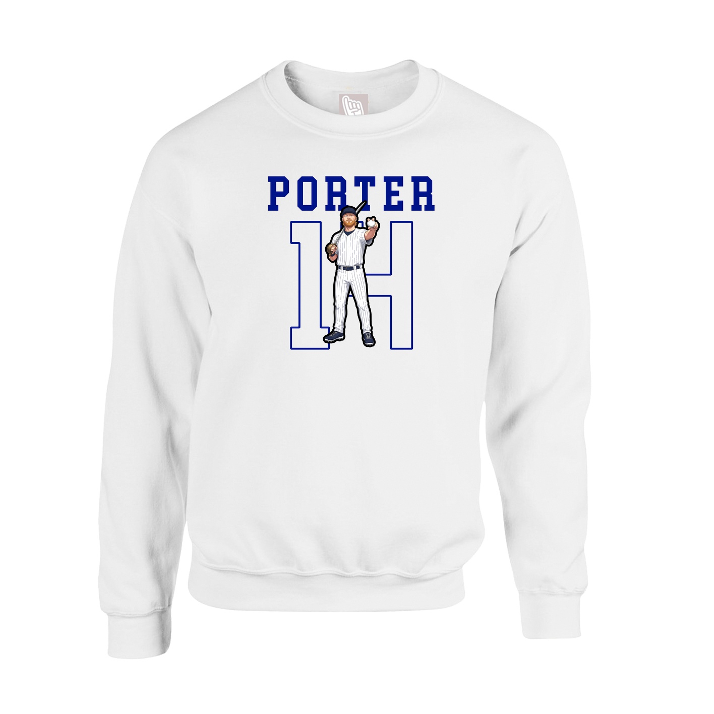 Fleece Crew — Shirsey in White