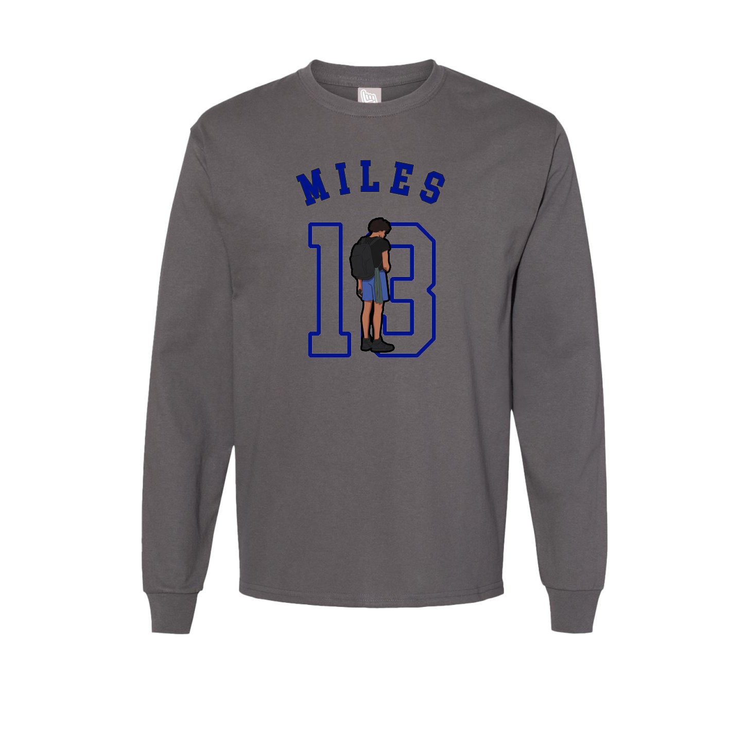 Long Sleeve Tee — Shirsey Arch in Grey