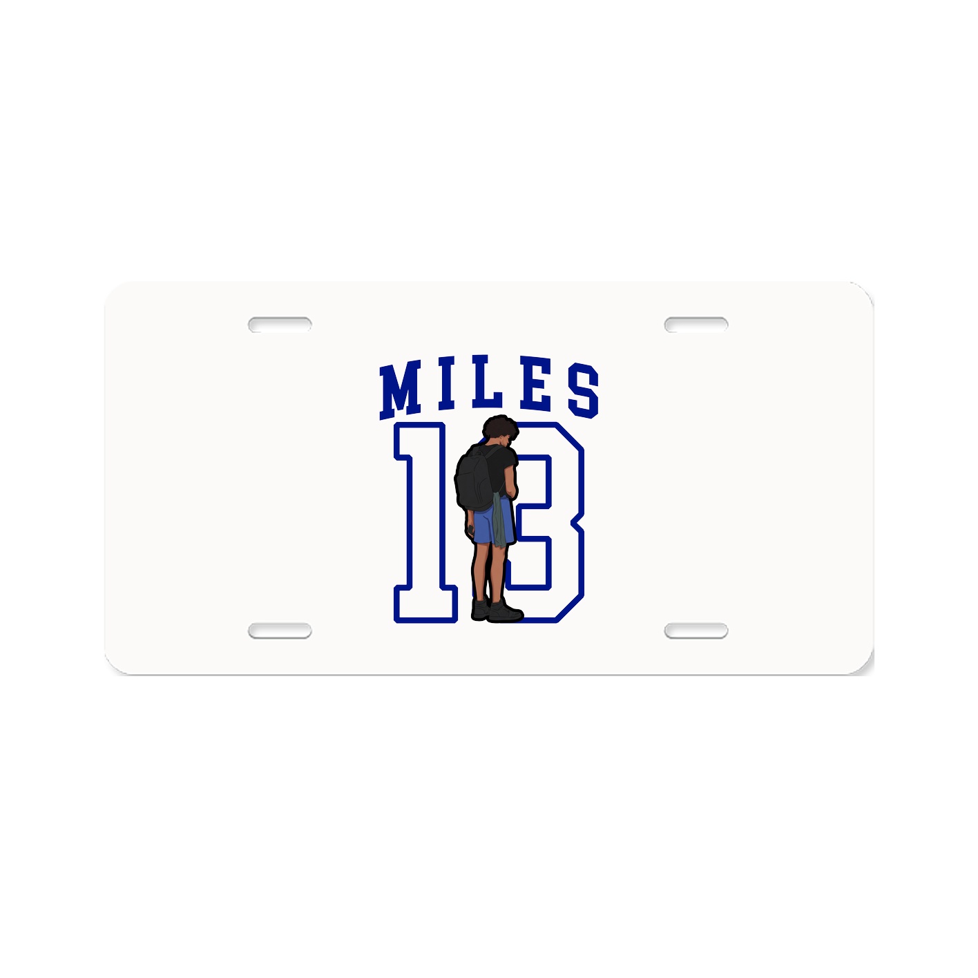 Aluminum License Plate