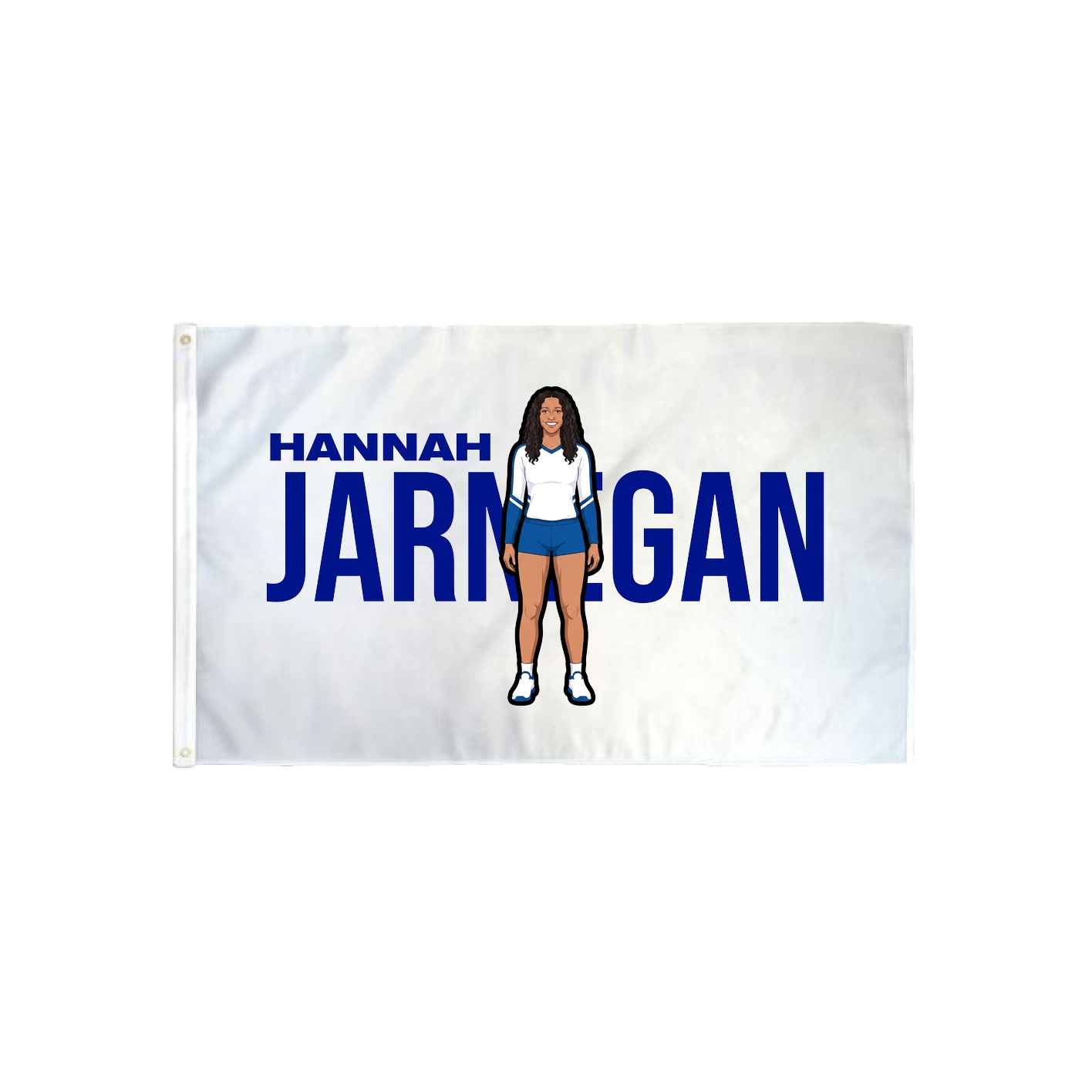 3x5 Flag — Player Name in Classic