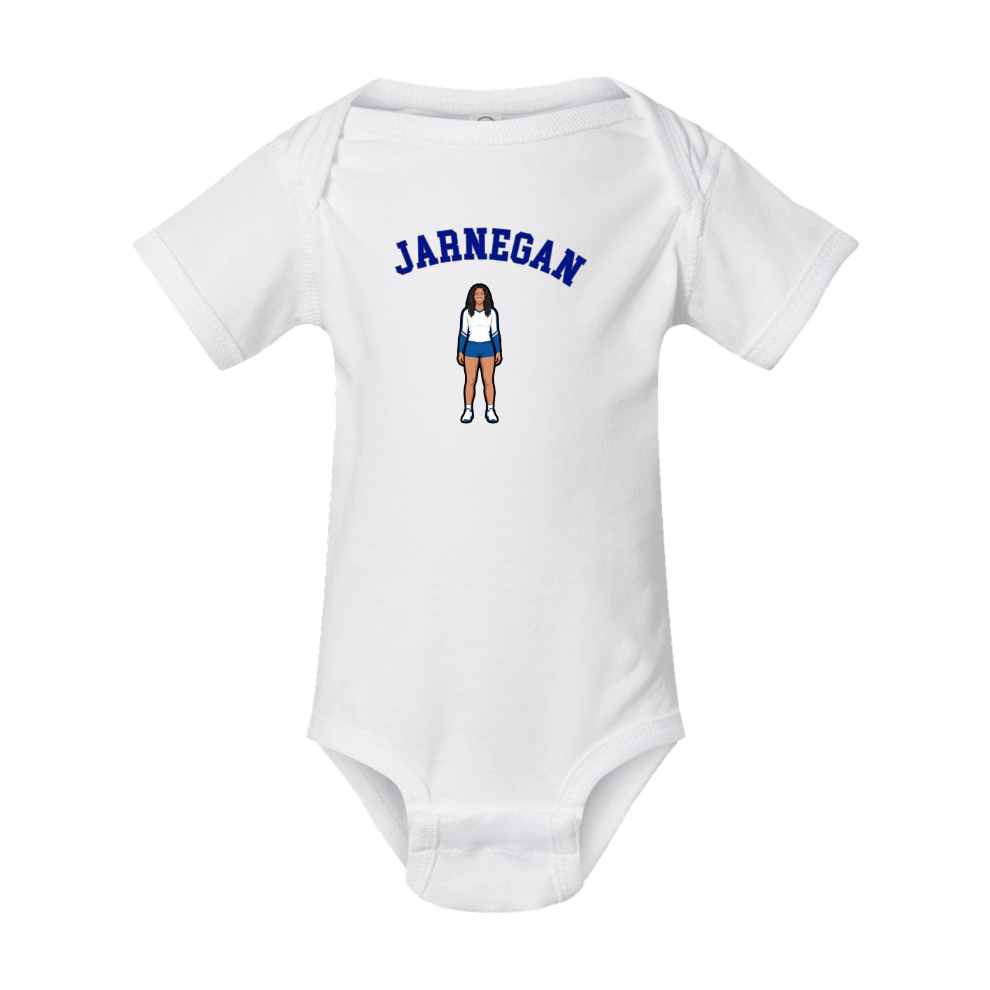 Baby Onesie — Shirsey Arch in White