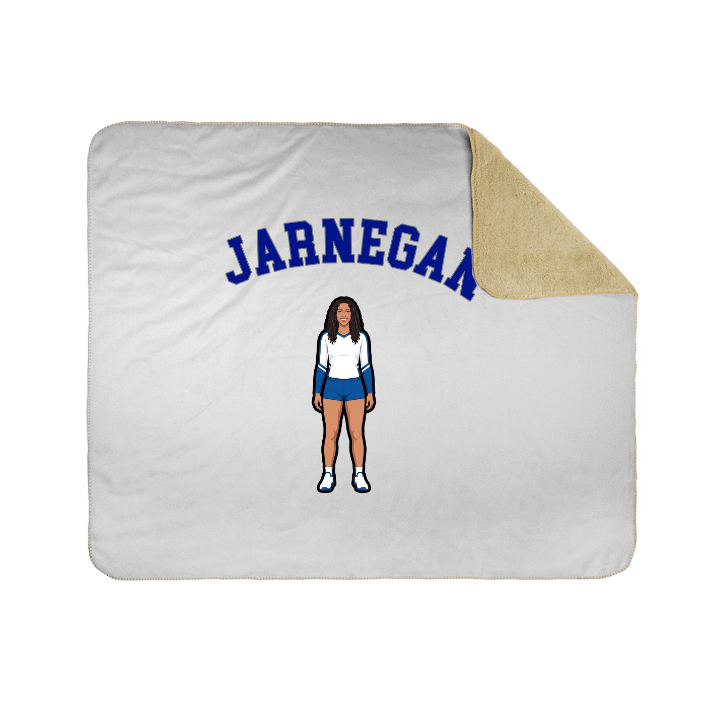 Throw Blanket — Shirsey Arch in White