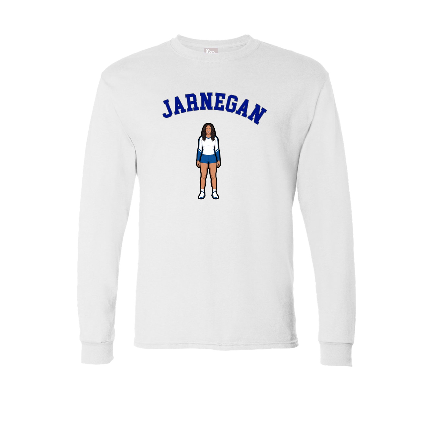 Long Sleeve Tee — Shirsey Arch in White