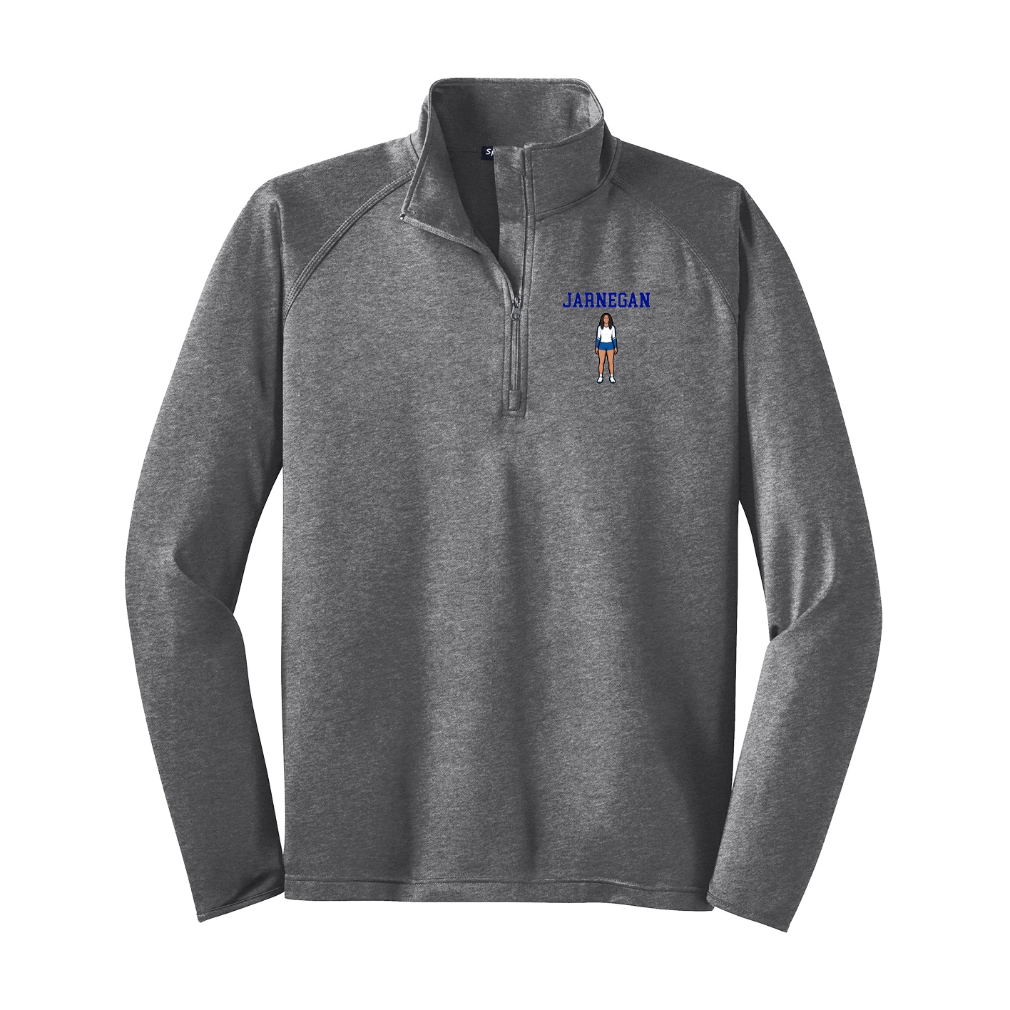 Q-Zip Pullover — Shirsey in Grey