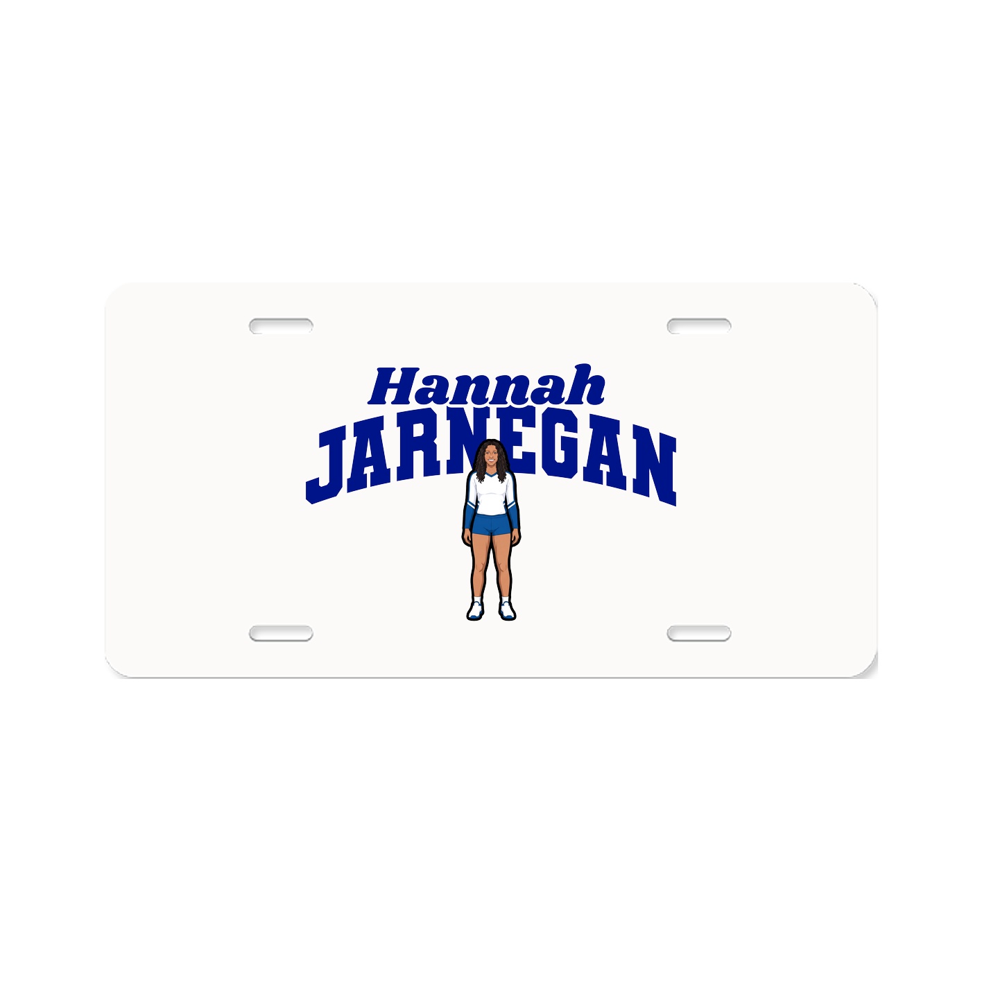 License Plate — Signature Arch in Classic