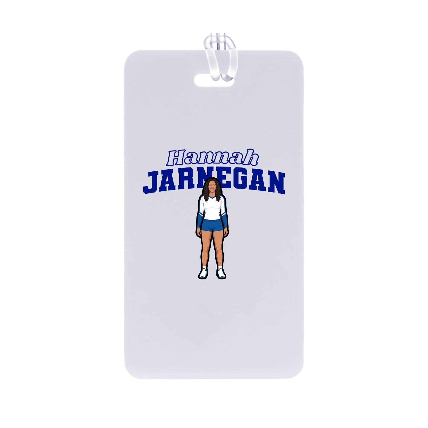 Bag Tag — Name Arch in Classic