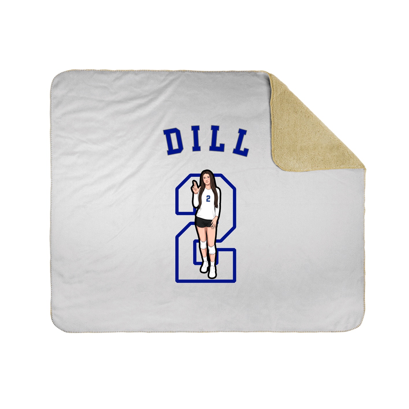 Throw Blanket — Shirsey Arch in White