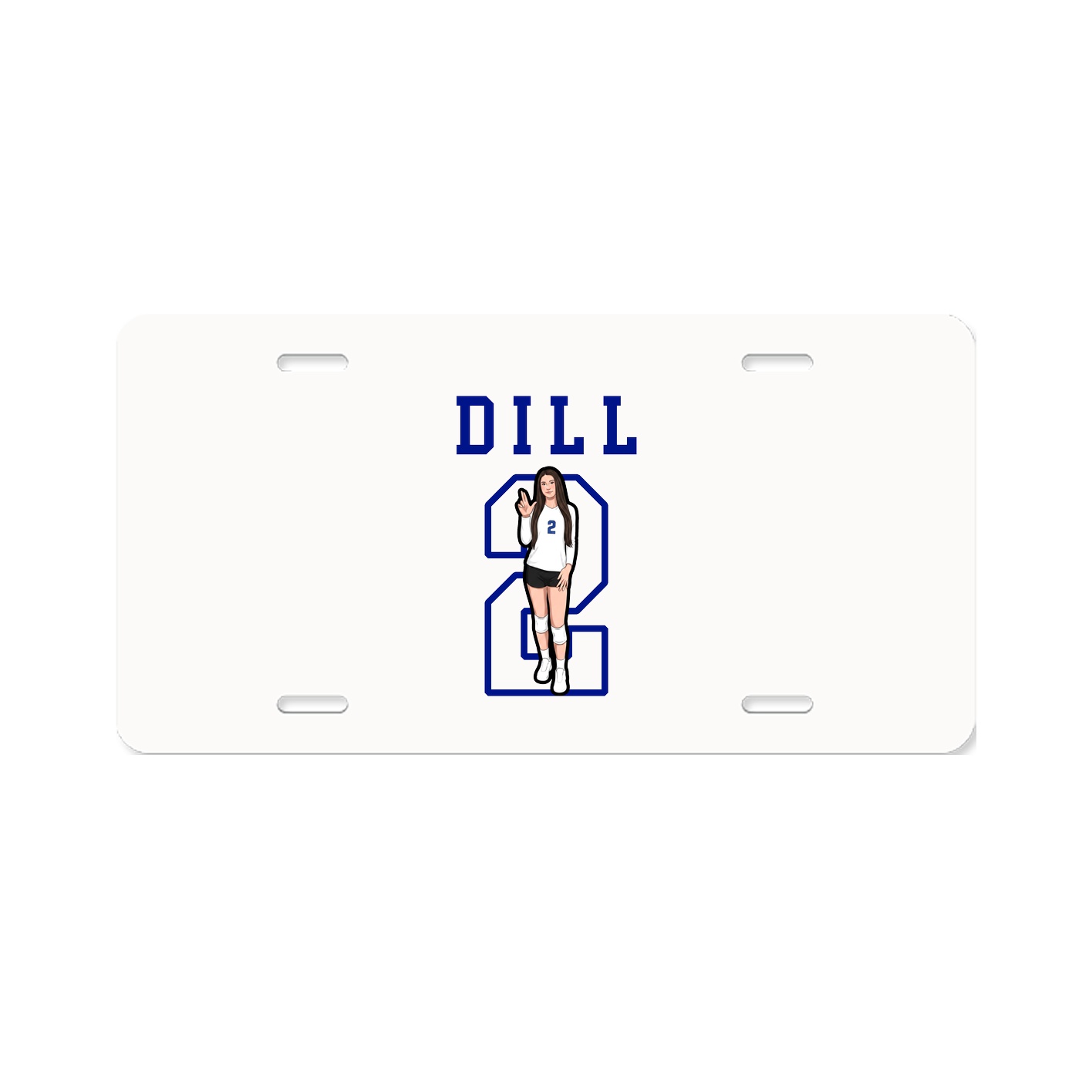 License Plate — Shirsey in Classic
