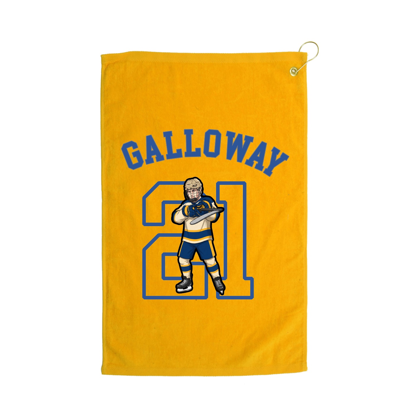 Golf Towel — Shirsey Arch in Gold