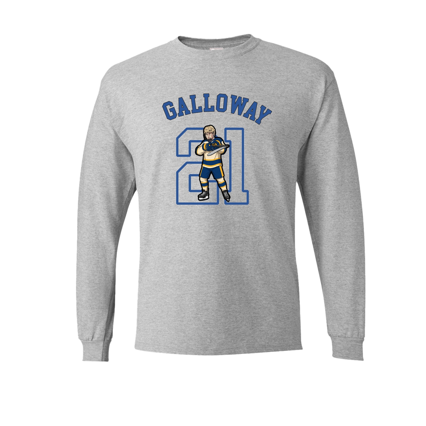 Long Sleeve Tee — Shirsey Arch in Grey