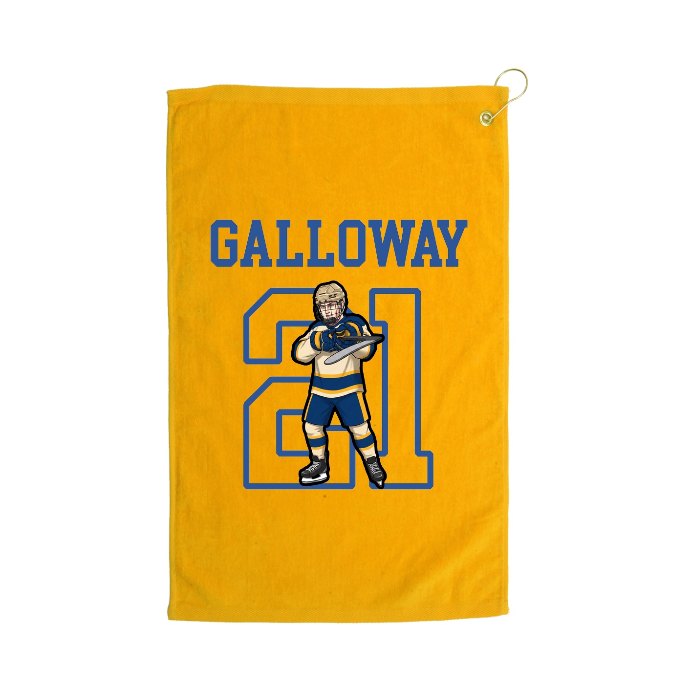 Golf Towel — Shirsey in Gold