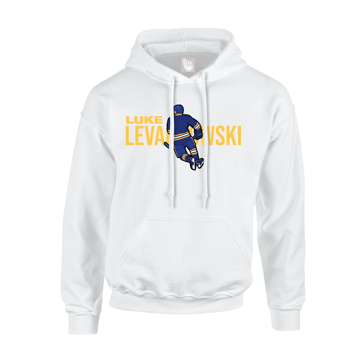 Hoodie — Player Name in White