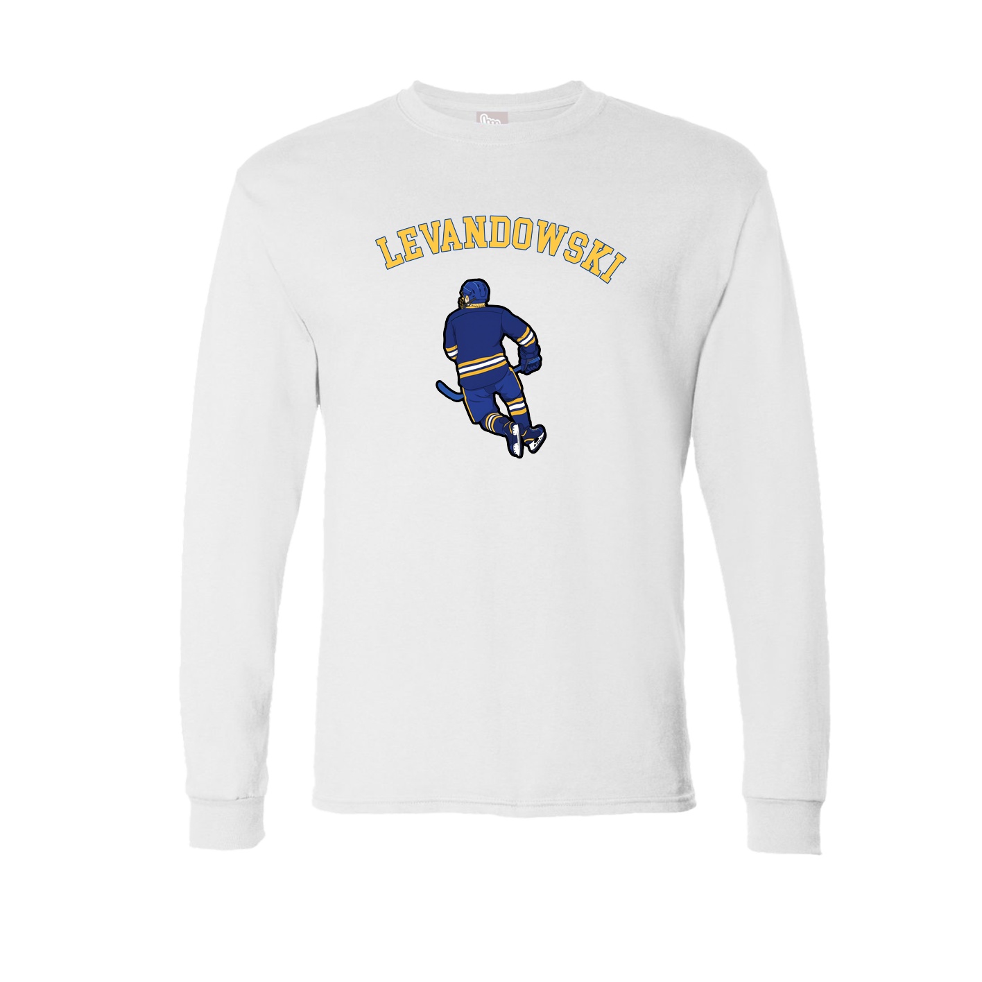 Long Sleeve Tee — Shirsey Arch in White