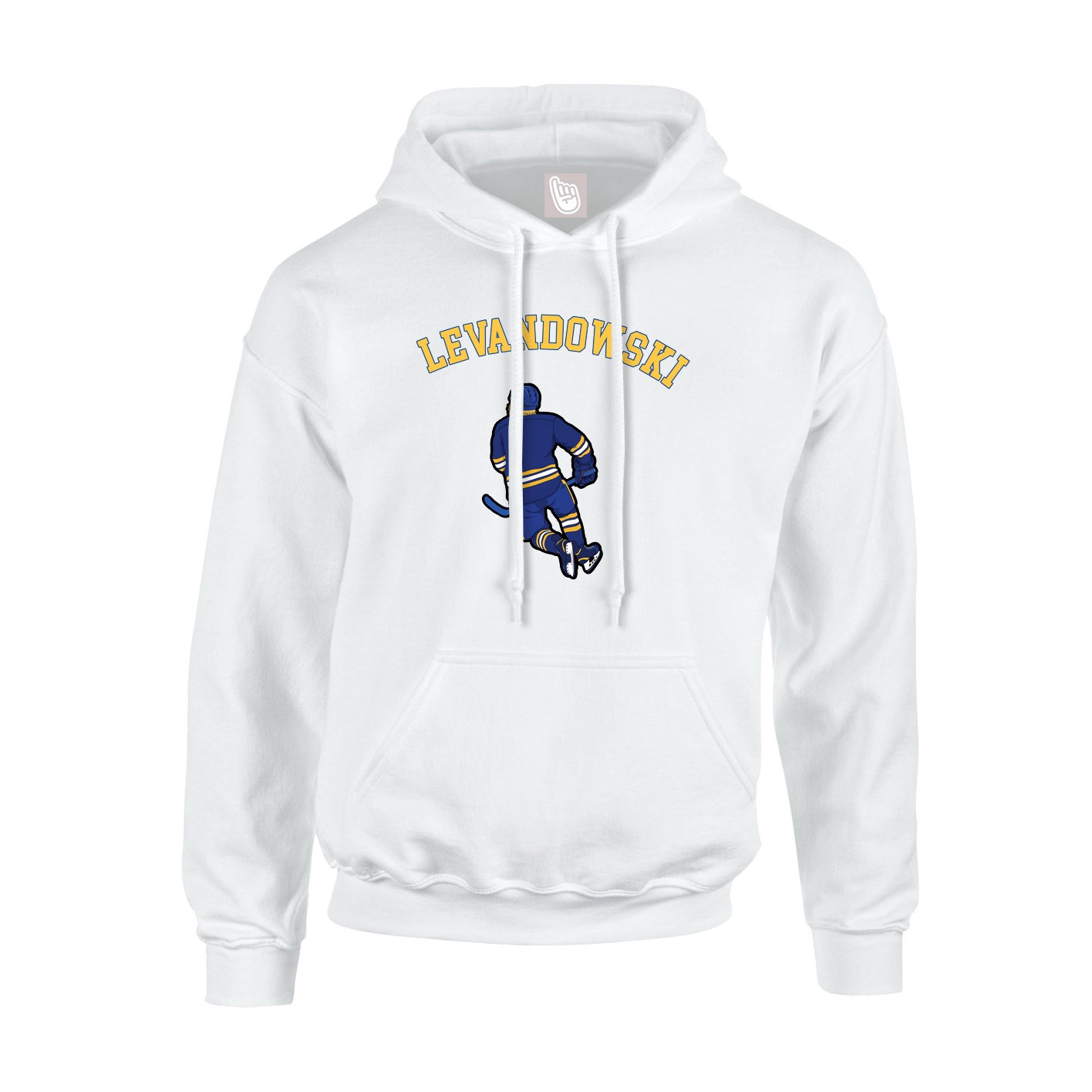 Youth Hoodie — Shirsey Arch in White