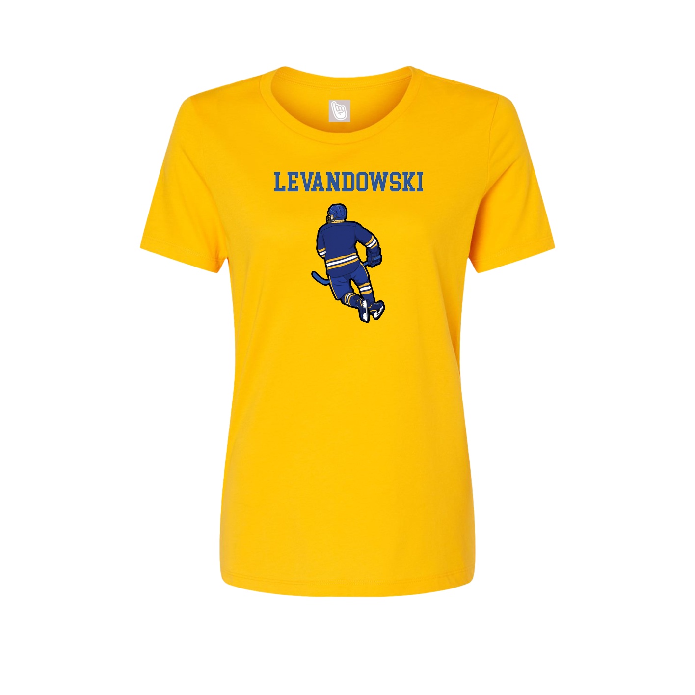 Fitted Women's Tee — Shirsey in Gold