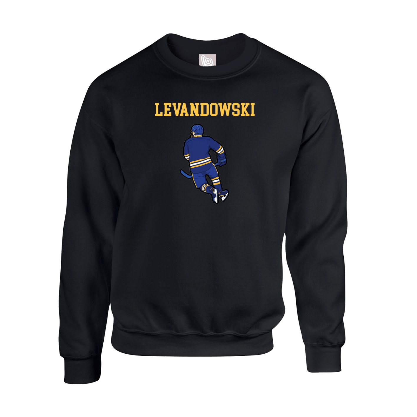 Fleece Crew — Shirsey in Black